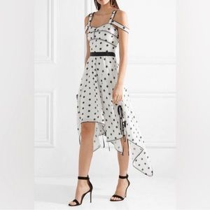Self-Portrait Star Midi Dress - Gem